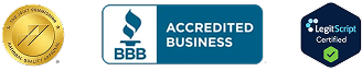 BBB Accredited & LegitScript Certified