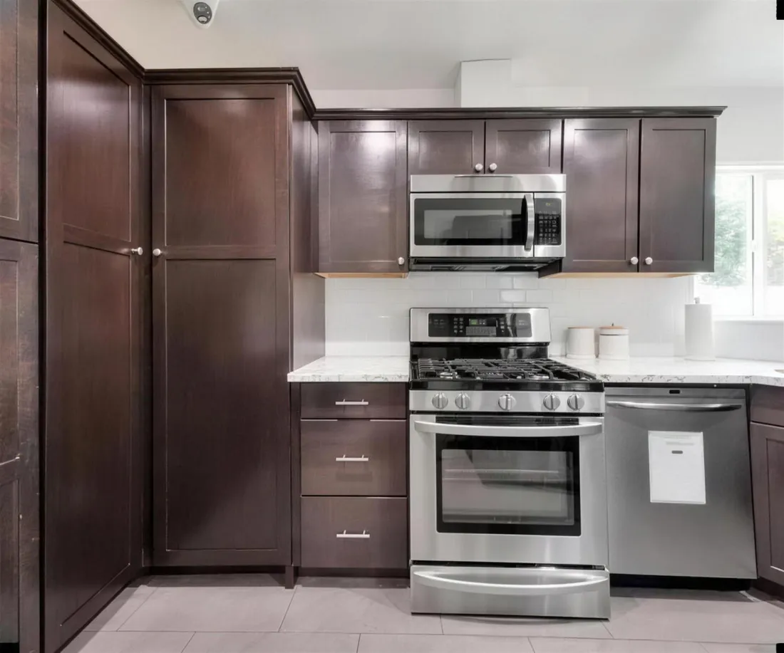 The kitchen where meals are cooked